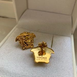 Versace Medusa Head Earrings